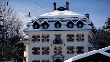 Außenansicht Ansitz Felsenheim Winter