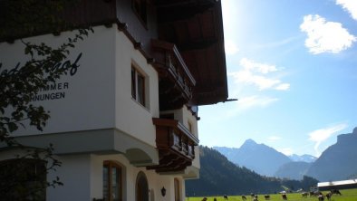 Ledererhof Sommer Bergpanorama