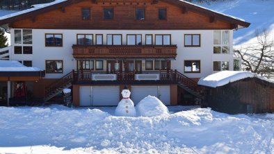 Gästehaus Messner Thiersee Ansicht Winter