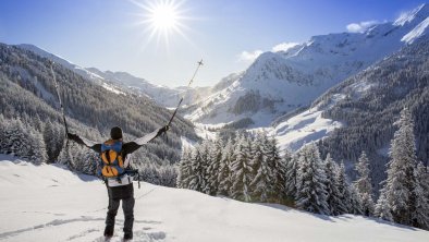 Ski touring in Alpbachtal