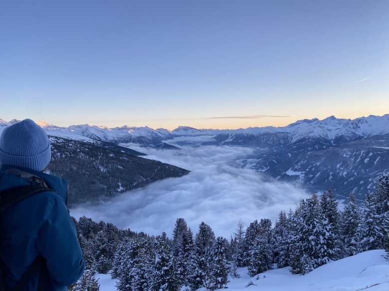 Ski touring on Patscherkofel mountain near Innsbruck, © Verena Sparer