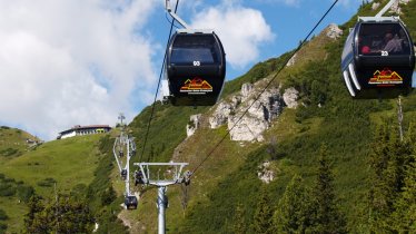 Kreuzjoch cable car in Fulpmes, © Schlick 2000