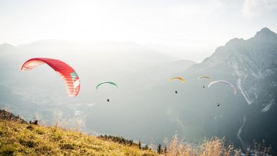 Sonnenaufgang Paragliding