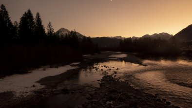 River Lech in Reutte