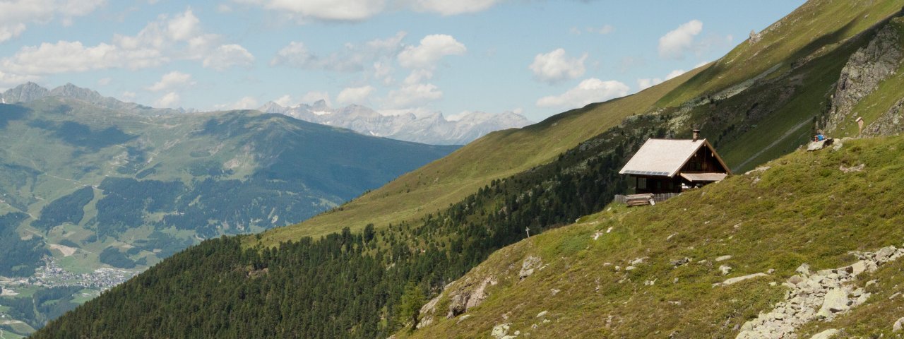 Looking towards the Anton-Renk-Hütte hut, © Tirol Werbung/Eva Thöni