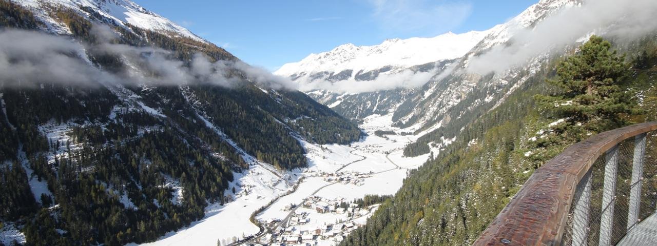 Adlerblick viewing platform, © Kaunertal Tourismus/Mark Günter