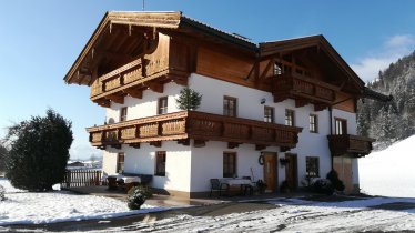 Ferienhaus im Winter