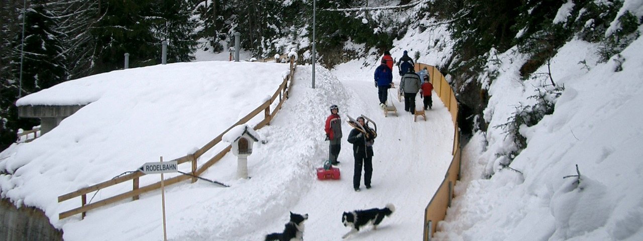 Pfunds Toboggan Run, © TVB Tiroler Oberland