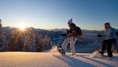 Alpbach, Schneeschuhwandern, Sonnenaufgang, - Alpb