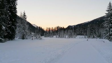 Cross country skiing St. Jakob