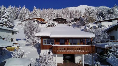 Winterbild Ferienhaus Sonnenberg