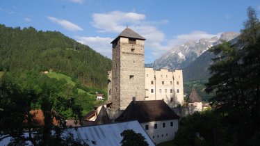 Landeck Castle lies on the route of the Via Claudia Augusta, © Archiv TVB TirolWest/Rupert Gapp