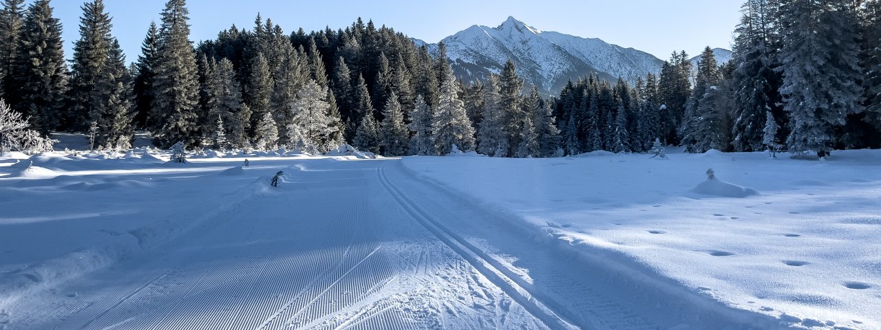 Early morning on the C2 trail in Wildmoos, © Olympia Region Seefeld