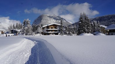 Ausblick von der Loipe