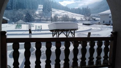 Terrasse im Winter