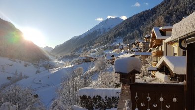 Aussicht vom Balkon