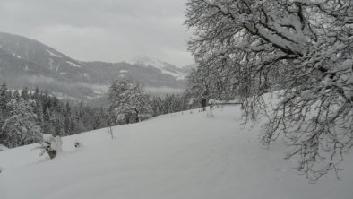 Winterlandschaft vor der Haustür