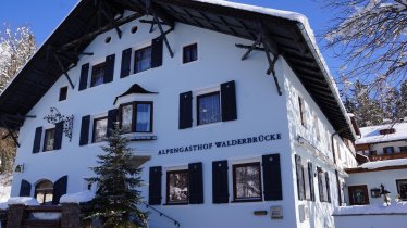 Alpengasthof Walderbrücke Winter