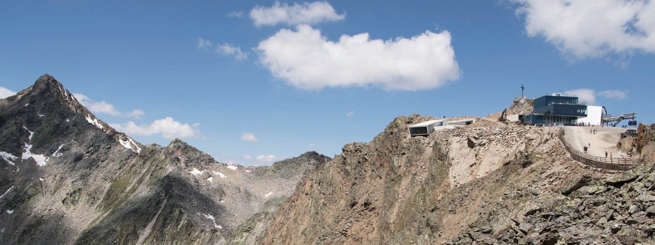 The Ice Q restaurant on the Gaislachkogel mountain