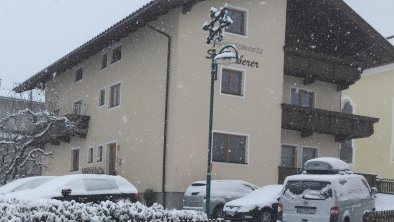 Haus im Winter