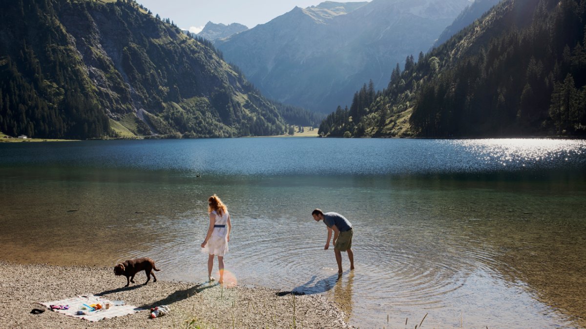 Dog-friendly swimming lakes, © Tirol Werbung/Verena Kathrein