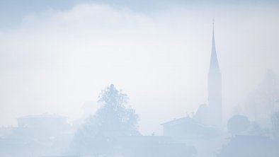 Hippach im morgendlichen Nebel