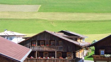 Landhaus Schloss Anras Luftansicht