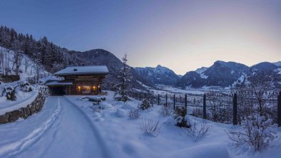 Dämmerung Winter, © Logenplatz Zillertal