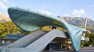 Station of the Nordkettenbahn, Architect: Zaha Hadi, © TVB Innsbruck