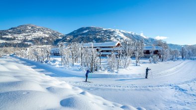 Langlauf Wintersport Dolomitengolf