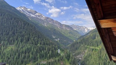 Aussicht vom Balkon