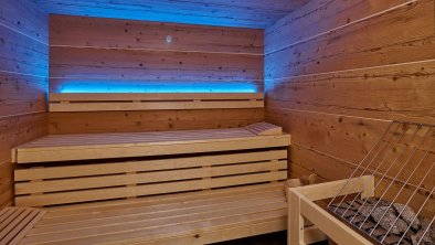 Sauna blau