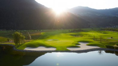 Golfplatz Natur Sonne ohne Pers