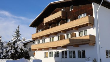 Hotel Alpenland, Aussen, Winter