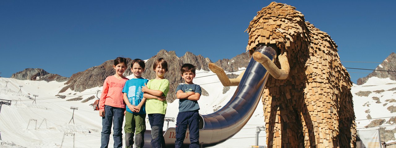 Mammoth Adventure Play Area, Stubaier Gletscher, © TVB Stubai / Andre Schönherr