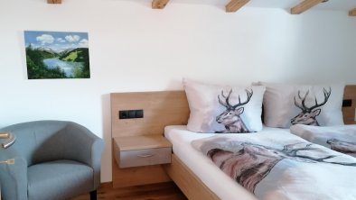 double bedroom with Tv