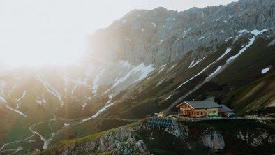 Blick auf die Rotmoosalm in Leutasch, © Region Seefeld, Charly Schwarz