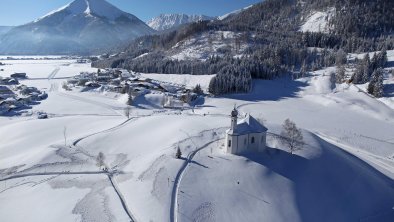 Annakircherl von oben im Winter, © Achensee Tourismus