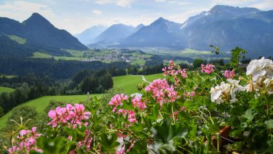 Balkon_Reith Pinzgerhof_Aussicht Sommer_Alpbachtal