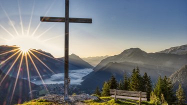 Sunset at the summit of the Feilkopf mountain, © Achensee Tourismus