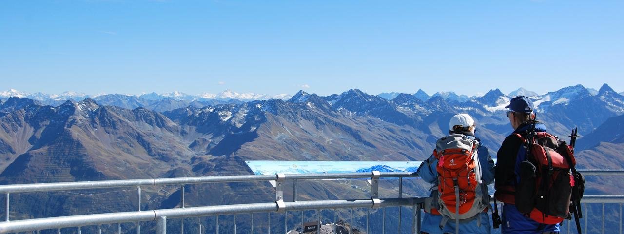 360 Degree Vista from Valluga Mountain, © TVB St Anton am Arlberg