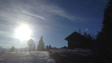 Richtung Bernhardseckhütte