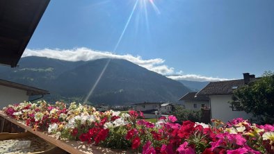 sonniger Balkon