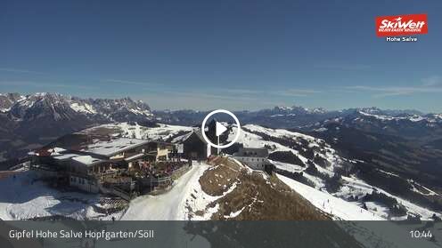 Webcam Gipfel Hohe Salve - Söll