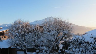 Gartenblick Winter