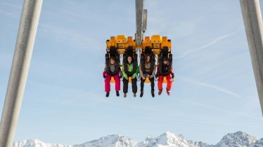 "Skyswing" at the Fiss Summer Fun Park, © TVB Serfaus-Fiss-Ladis/Andreas Kirschner