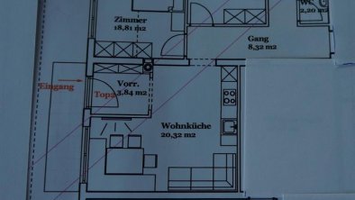 Grundriss Apartment Penken