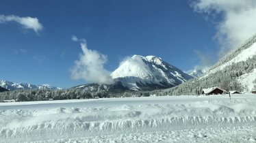 Leutasch Blick  Hohe Munde