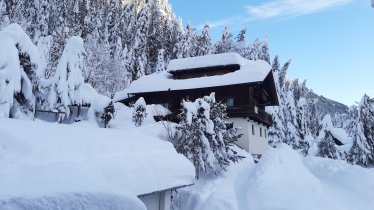 Unser Haus im Winter