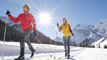 The scenic environs of Achensee Valley and pristine Karwendeltäler Valleys are a haven for cross country skiing, © Achensee Tourismus